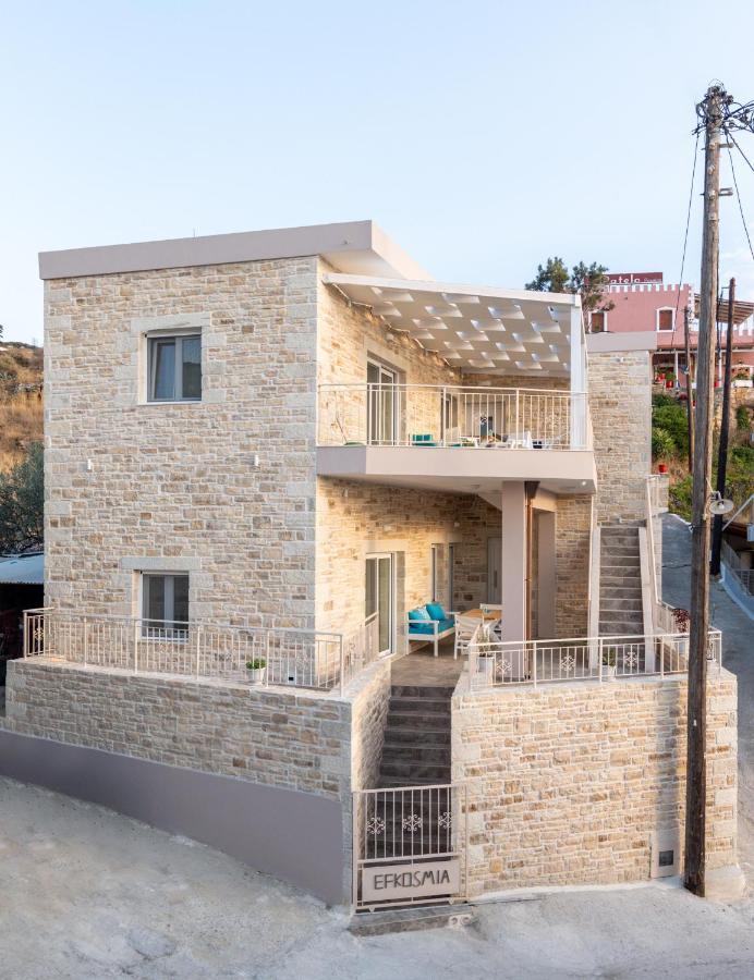 Efkosmias Apartments Pitsidia Exterior photo